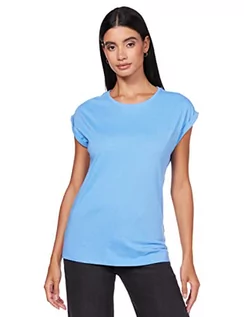 Koszulki i topy damskie - Urban Classics Damska koszulka z długim rękawem, niebieski poziomy., 3XL - grafika 1