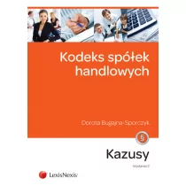 Kodeks spółek handlowych Kazusy - Dorota Bugajna-Sporczyk - Prawo - miniaturka - grafika 1