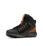 Buty trekkingowe męskie - Columbia Męskie buty trekkingowe Trailstorm Mid wodoodporne, Black Elk, 43 EU - miniaturka - grafika 1