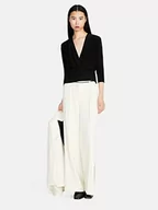 Bluzy damskie - Sisley Damska bluza 5ZFTLQ03U Bluza, czarna 100, XS, czarny 100, XS - miniaturka - grafika 1