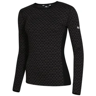 Damska koszulka Zulu Merino 240 Long Rozmiar: XL / Kolor: czarny - Koszulki sportowe damskie - miniaturka - grafika 1