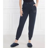 Dresy damskie - Emporio Armani Spodnie dresowe | Regular Fit - miniaturka - grafika 1
