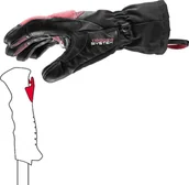 Rękawice narciarskie - Leki LEKI RĘKAWICE Griffin Base 3D Women rose 8.0 - miniaturka - grafika 1