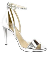 Czółenka - Sandały Karino 4165/078 Srebrny Lico TR - KARINO - miniaturka - grafika 1