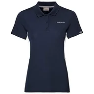 Koszulki i topy damskie - HEAD Head Club Tech damska koszulka polo, xl - miniaturka - grafika 1
