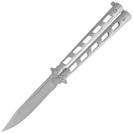 Noże - Nóż motylkowy Third Balisong Stainless Steel, Satin (10967) - miniaturka - grafika 1
