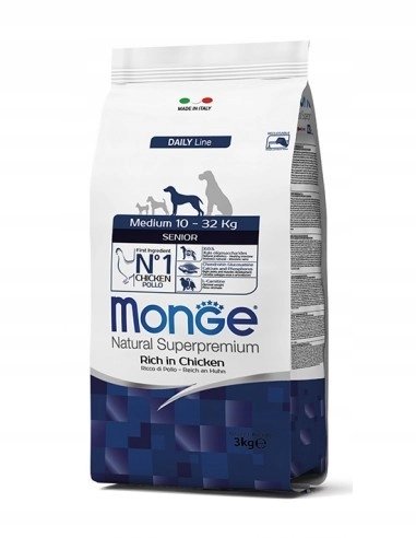 Monge Medium Senior 12 kg