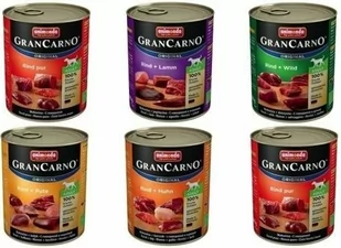 Animonda Grancarno Adult Dog 24X800G Mix - Mokra karma dla psów - miniaturka - grafika 1
