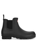 Kalosze męskie - Hunter Kalosze MFS9006RMA Czarny - miniaturka - grafika 1