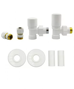 Vario Term Zestaw All in One Swing, Kolor: Biały, Rodzaj instalacji: Alu Pex - 16x2 mm, Typ zaworu: Kątowy AZIS06/FK/PEX - Głowice termostatyczne - miniaturka - grafika 2