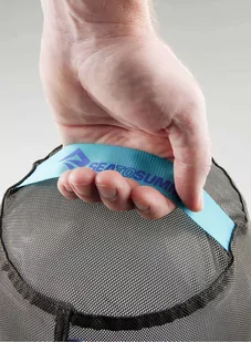 Worek transportowy siateczkowy Sea to Summit Mesh Stuff Sack 3 l - atoll blue - Akcesoria turystyczne - miniaturka - grafika 4
