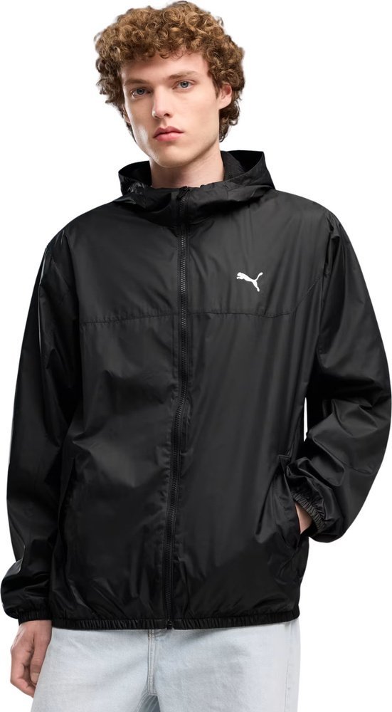 Kurtka męska Puma Kurtka męska Puma Ess Regular Windbreaker czarna 684625 01 M