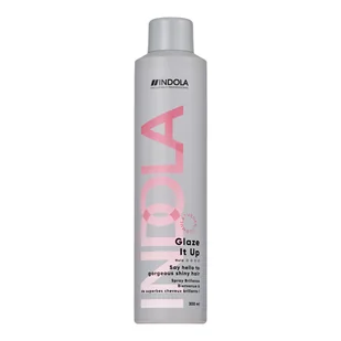Indola Finish Glaze It Up, spray nabłyszczający do włosów, 300ml - Kosmetyki do stylizacji włosów - miniaturka - grafika 1