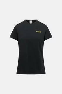 Koszulki sportowe damskie - Diadora T-shirt - Czarny - Kobieta - L (L) - 102.175882 - grafika 1