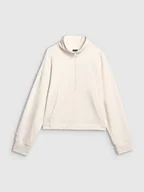 Bluzy damskie - 4F Bluza w kolorze kremowym - miniaturka - grafika 1