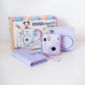 Aparaty natychmiastowe - Aparat FUJIFILM Instax mini 11 Blush Pink Różowy Mega Pack - miniaturka - grafika 1