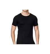 Koszulki męskie - Calida Męski T-shirt Evolution z bawełny podkoszulek z płaskim szwem - miniaturka - grafika 1