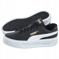 Sneakersy damskie - Sneakersy Puma Smash Platform v3 390758-02 Czarne - miniaturka - grafika 1