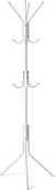 Wieszaki i stojaki - Massido Wieszak na ubrania, metalowy, stojący, 54x174 cm, biały - miniaturka - grafika 1