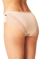 Majtki damskie - FIGI KEY LPC-002 BAMBUS JB (kolor beż jasny, rozmiar XXL) - miniaturka - grafika 1