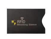 Dyplomy i okładki - Etui antykradzieżowe na kartę płatniczą Black - miniaturka - grafika 1