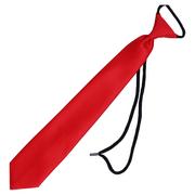 Krawaty i muchy męskie - Krawat dziecięcy Red - marka niezdefiniowana - miniaturka - grafika 1