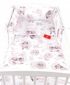 Pościel dla dzieci - BabyLux Pościel Do Łóżeczka 120x60 Dziecięca Niemowlęca 120X90 cm 6EL N128 - miniaturka - grafika 1