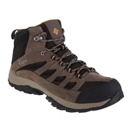 Buty sportowe męskie - Buty Columbia Crestwood Mid Wp M 1765381231 brązowe - miniaturka - grafika 1
