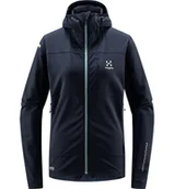 Kurtki damskie - Damska kurtka Haglöfs L.I.M Hybrid softshell Tarn blue/Frost blue S - miniaturka - grafika 1
