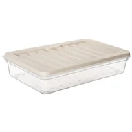 Pojemniki kuchenne - Pojemnik plastikowy na żywność jedzenie ser wędlinę 1L ORION 127192 - miniaturka - grafika 1