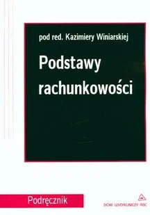 PODSTAWY RACHUNKOWOŚCI PODRĘCZ - Finanse, księgowość, bankowość - miniaturka - grafika 1