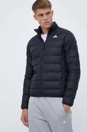 Kurtki męskie - adidas kurtka puchowa męska kolor czarny przejściowa - miniaturka - grafika 1