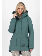 Kurtki damskie - alife and kickin Parka "FloraAK" w kolorze turkusowym - miniaturka - grafika 1