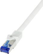 Pozostałe akcesoria sieciowe - LogiLink C6A041S kabel sieciowy Biały 1,5 m Cat6a S/FTP - miniaturka - grafika 1