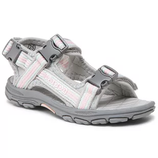 Kappa Sandały Rusheen K 260773K L'Grey/Rosé 1421 - Sandały damskie - miniaturka - grafika 1