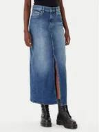 Spódnice - G-Star Raw Spódnica jeansowa Viktoria D24385-E106 Niebieski Regular Fit - miniaturka - grafika 1
