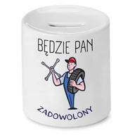 Skarbonki - SKARBONKA DLA MECHANIKA BĘDZIE PAN ZADOWOLONY z Nadrukiem ze Zdjęciem - miniaturka - grafika 1