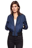 Kurtki damskie - Wrangler, Kurtka damska, Bomber Navy W4121Xc35, rozmiar L - miniaturka - grafika 1