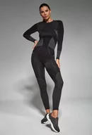 Spodnie sportowe damskie - Spodnie legginsy termoaktywne 44663 Fugo Thermo Men Gatta - miniaturka - grafika 1