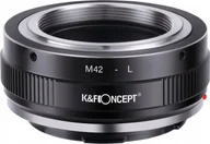Tulejki, adaptery, redukcje do aparatów - Kf Adapter Panasonic Sigma Leica L-mount Na Obiektyw M-42 M42 / Kf06.476 / M42-l - miniaturka - grafika 1