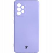 Etui i futerały do telefonów - Bizon Etui Case Silicone Galaxy A52s 5G A52 5G A52 4G jasnofioletowe BCSGALA52LPU - miniaturka - grafika 1