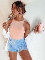 Spodenki damskie - Szorty damskie SUNYLOOK jasnoniebieskie Dstreet SY0357-XL - miniaturka - grafika 1