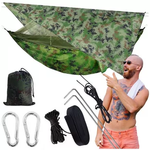 Hamak z moskitierą i tarpem - Hamaki - miniaturka - grafika 1
