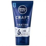 Kosmetyki do stylizacji włosów - Nivea Men Craft Stylers Fixating Shine żel do włosów 150ml - miniaturka - grafika 1