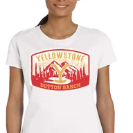 Koszulki i topy damskie - P000 DAMSKA KOSZULKA YELLOWSTONE SERIAL DUTTON RANCH COSTNER XL BAWEŁNA - miniaturka - grafika 1