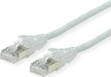 Kabel krosowy DÄTWYLER Cat.5e klasa D S/UTP, CU 5502 flex PVC, AMP v2, czarny, 1 m