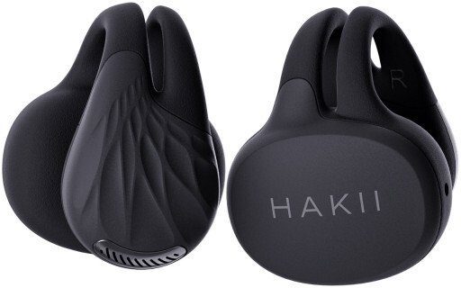 Hakii LINK black - bezprzewodowe słuchawki otwarte