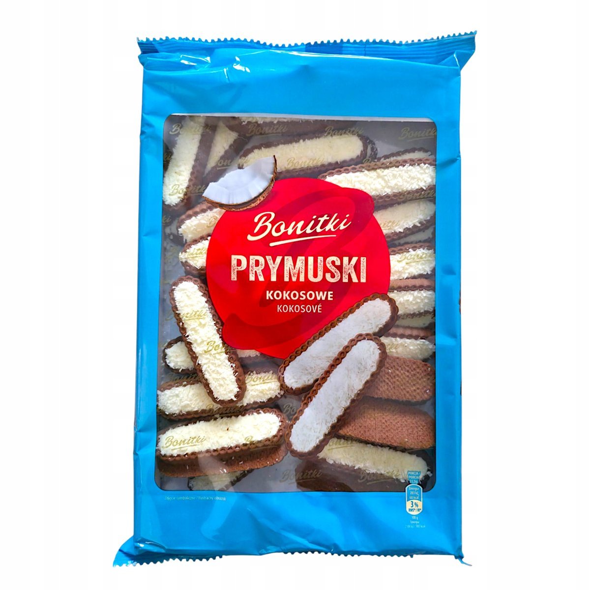 Ciastka Prymuski Bonitki 500g Kokosowe