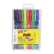 Długopisy - Easy Stationery Długopisy Fun 10 kolorów EASY - miniaturka - grafika 1
