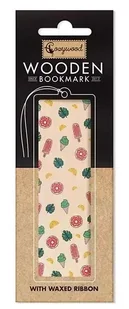 Zakładka drewniana Lody - Cozywood - Zakładki do książek - miniaturka - grafika 1